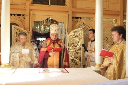 Posviacka obnoveného chrámu